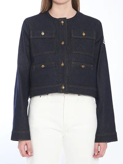 Moncler Tencin Jacket In Blue