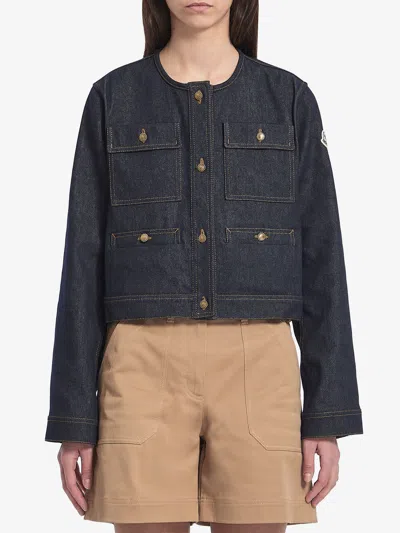 Moncler Tencin Jacket In Blue