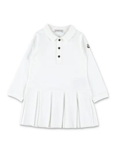 Moncler Kids' Tennies Dress In White