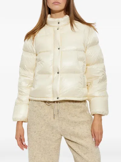 Moncler Tepice Quilted Puffer Jacket In Neutral