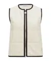 Moncler Smanicato Gilet In White