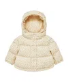 Moncler Tessa Down Jacket In Nude