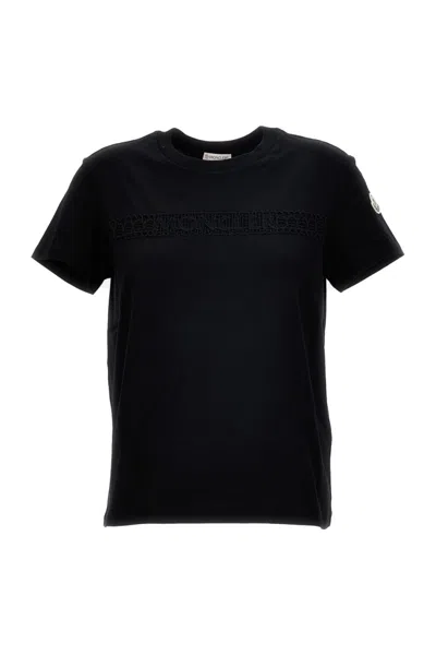 Moncler Textured Band Crew-neck T-shirt