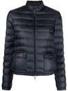 Moncler Lans Light Down Jacket In Blue