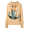 Moncler The Muppets Graphic Print Hoodie In Orange