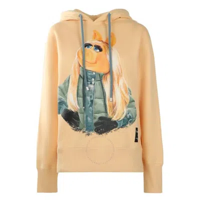 Moncler The Muppets Graphic Print Hoodie In Orange