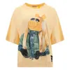 Moncler The Muppets Motif Cotton T-shirt In Orange