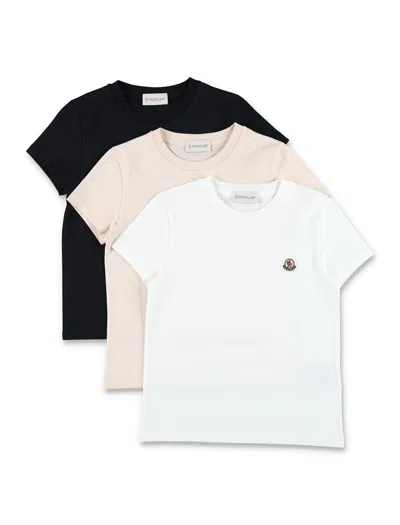 Moncler Kids' Three Pack In Multicolor