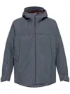 Moncler Men's Grenoble Thusis Jacket In Grey