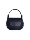 Moncler Tiarna Mini Faux Shearling Cross-body Bag In Black