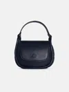Moncler 'tiarna' Black Leather Blend Mini Bag In Black