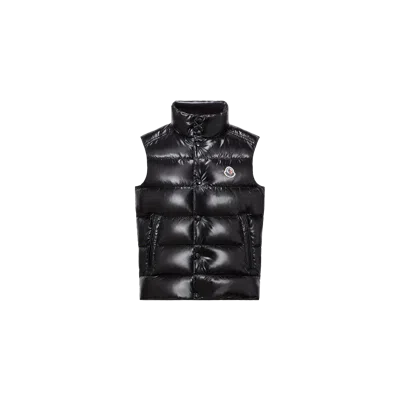 Moncler Kids' Tib Down Vest Black