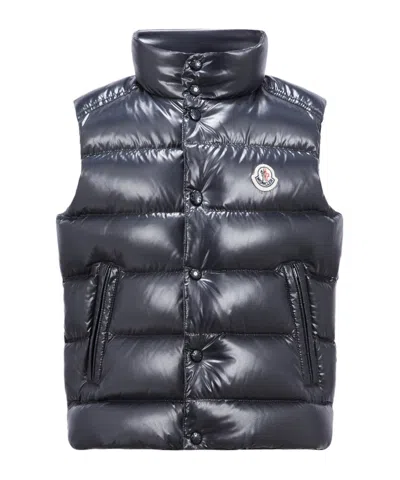 Moncler Tib Sleeveless Down Vest In Blue