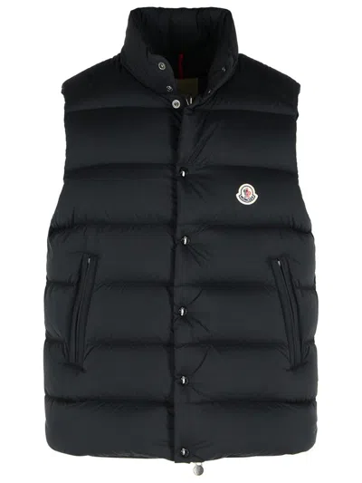 Moncler 'tibb' Black Polyamide Vest