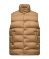 Moncler Doudoune Sans Manches Tibb In Orange