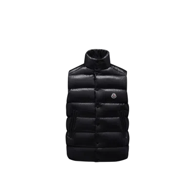 MONCLER TIBB DOWN VEST BLACK