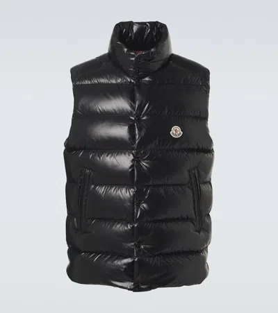 Moncler Tibb Down Vest In Black