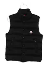 Moncler Tibb Down Gilet In Animal Print