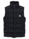 Moncler Tibb Down Gilet In Blue