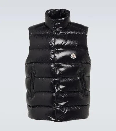 Moncler Tibb Quilted Nylon Vest In Black
