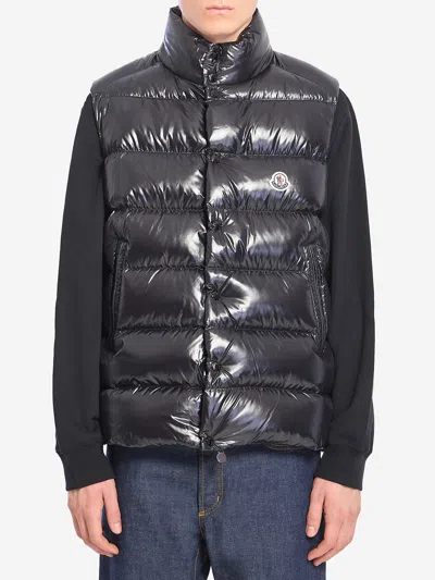Moncler Tibb Padded Vest In Black