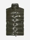 Moncler Tibb Down Puffer Vest In Green