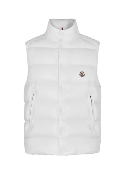Moncler Tibb White Quilted Shell Gilet