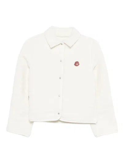 Moncler Tienma Quilted Jacket In White