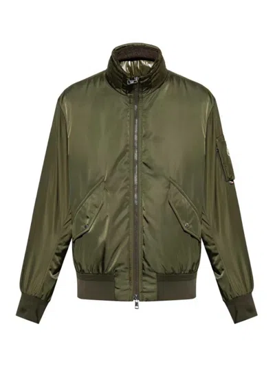 Moncler Timur Bomber Down Jacket With Vest In Green
