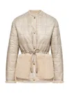 Moncler Tipule Down Jacket In Beige