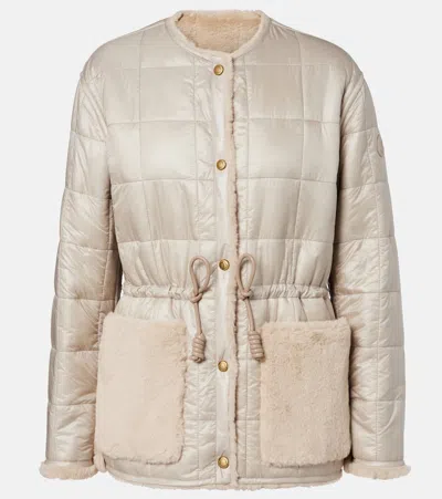MONCLER TIPULE QUILTED REVERSIBLE DOWN JACKET