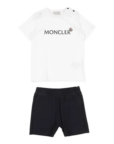 Moncler Babies'  Toddler Boy Co-ord White Size 3 Cotton, Elastane