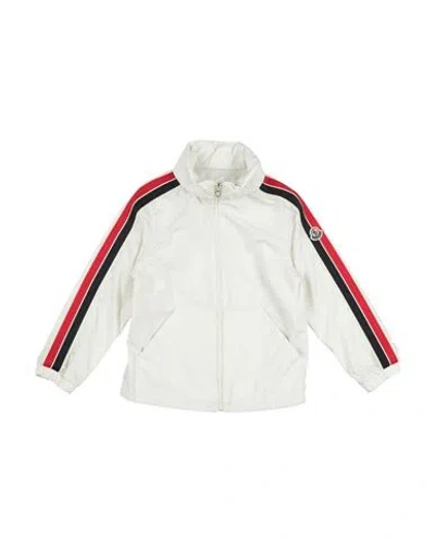Moncler Babies'  Toddler Boy Jacket Off White Size 6 Polyester In Multi