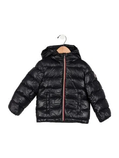 Pre-owned Moncler Babies' Toddler Boys' Bubble Coat In Blue