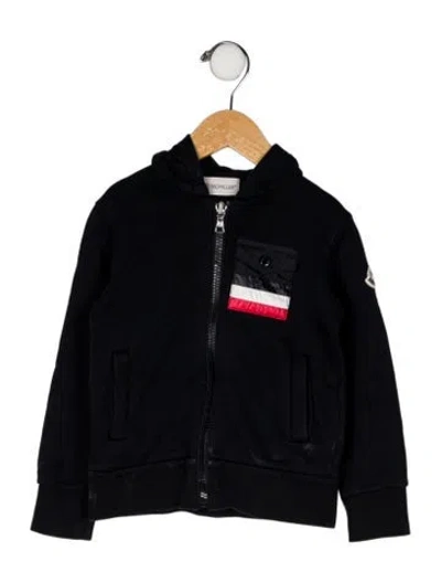 Pre-owned Moncler Babies' Toddler Boys' Casual Hoodie In Blue