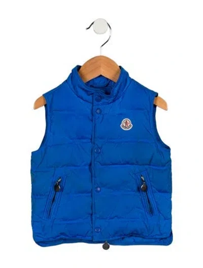 Pre-owned Moncler Babies' Toddler Boys' Coat In Blue