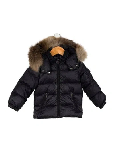 Pre-owned Moncler Babies' Toddler Boys' Coat In Blue