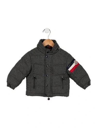 Pre-owned Moncler Babies' Toddler Boys' Coat In Gray