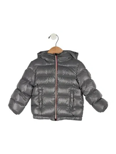 Pre-owned Moncler Babies' Toddler Boys' Coat In Gray