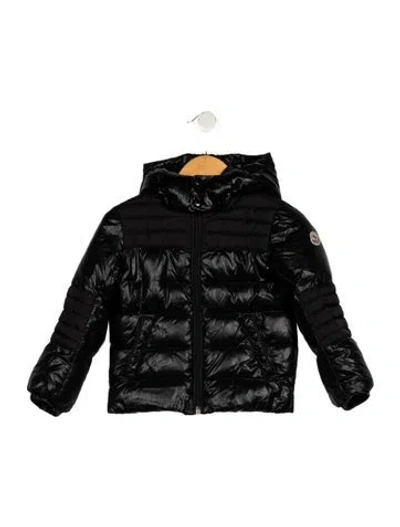 Pre-owned Moncler Babies' Toddler Boys' Down Jacket In Black