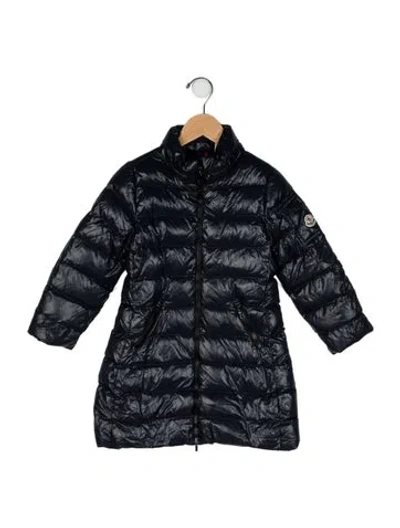 Pre-owned Moncler Babies' Toddler Boys' Down Puffer Coat In Blue