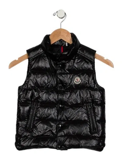 Pre-owned Moncler Babies' Toddler Boys' Down Vest In Black