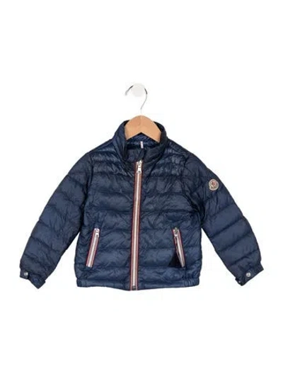 Pre-owned Moncler Babies' Toddler Boys' Jacket In Blue