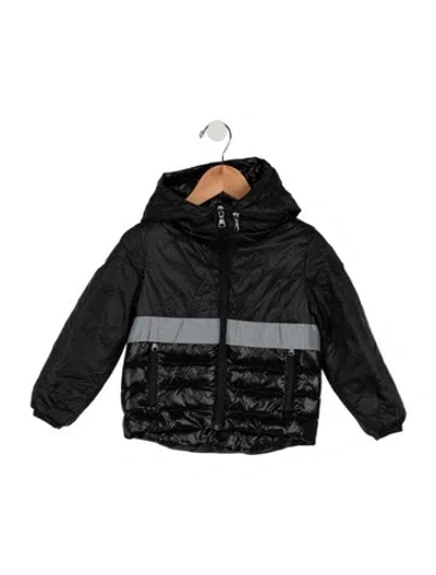 Pre-owned Moncler Babies' Toddler Boys' Puffer Down Jacket In Black