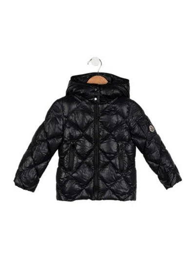 Pre-owned Moncler Babies' Toddler Boys' Puffer Down Jacket In Black
