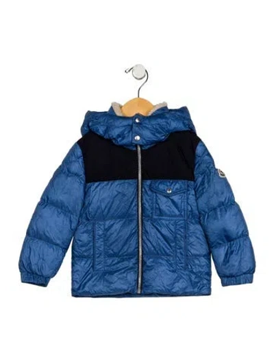 Pre-owned Moncler Babies' Toddler Boys' Puffer Jacket In Blue