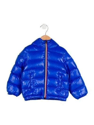 Pre-owned Moncler Babies' Toddler Boys' Puffer Jacket In Blue