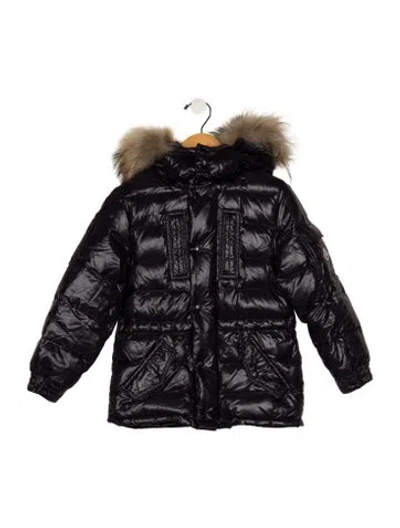 Pre-owned Moncler Babies' Toddler Boys' Puffer Jacket In Blue