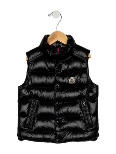 Pre-owned Moncler Babies' Toddler Boys Puffer Vest In Black