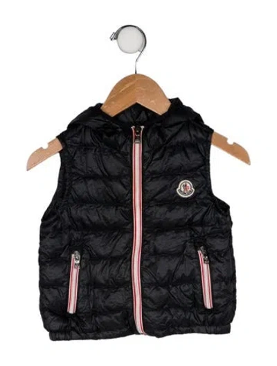 Pre-owned Moncler Babies' Toddler Boys' Puffer Vest In Blue